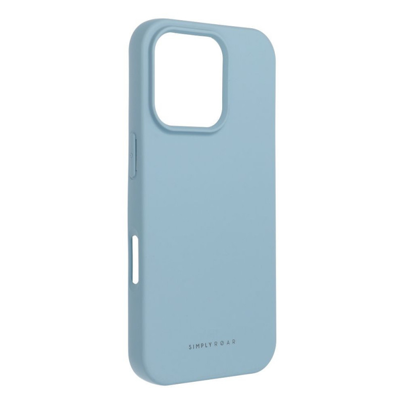 Kryt Roar Space na Apple iPhone 16 Pro Jednobarevný, Elegantní  Nebesky modrý