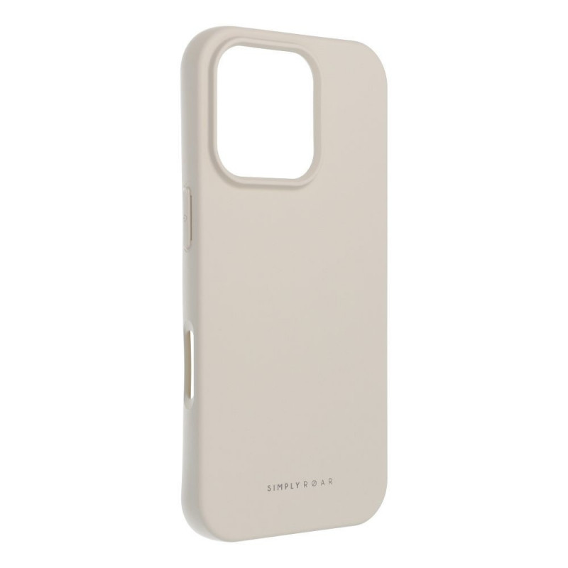 Kryt Roar Space na Apple iPhone 16 Pro Jednobarevný, Elegantní  Aqua White