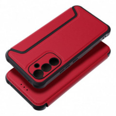 Peněženkové pouzdro Razor Book na Samsung Galaxy A54 Uhlíkové vlákno, Karbonový vzor
