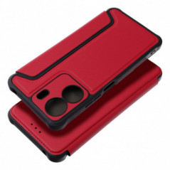 Peněženkové pouzdro Razor Book na XIAOMI Redmi 13C Uhlíkové vlákno, Karbonový vzor