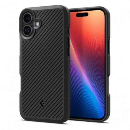 Tvrzený kryt Spigen Armor na Apple iPhone 16 Černý