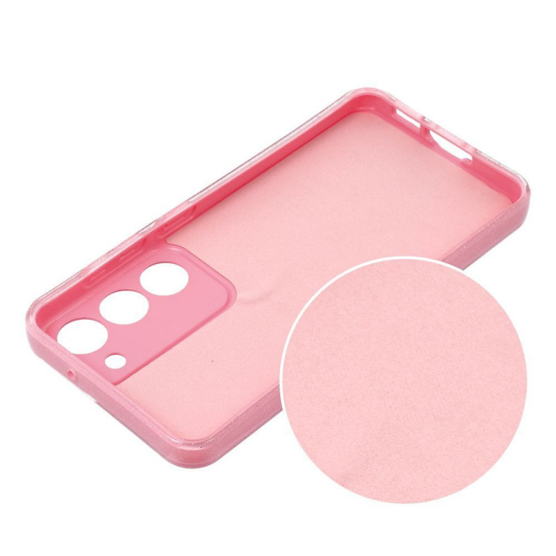 Kryt CLEAR 2mm BLINK na XIAOMI Redmi Note 14 4G Růžový