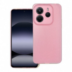 Kryt CLEAR 2mm BLINK na XIAOMI Redmi Note 14 4G Růžový