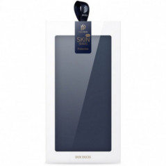 Kryt Dux Ducis LEATHER na Apple iPhone 15 Plus Modrý