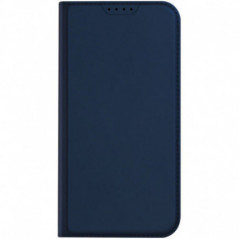 Kryt Dux Ducis LEATHER na Apple iPhone 15 Plus Modrý