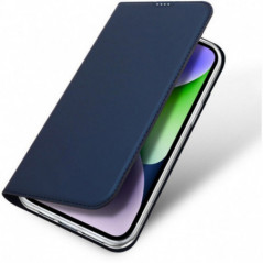 Kryt Dux Ducis LEATHER na Apple iPhone 15 Plus Modrý