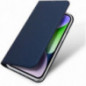Kryt Dux Ducis LEATHER na Apple iPhone 15 Plus Modrý