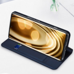 Kryt Dux Ducis LEATHER na Samsung Galaxy A34 Modrý