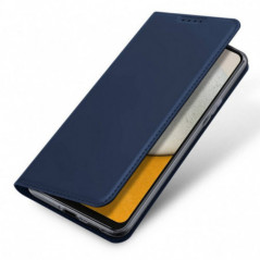 Kryt Dux Ducis LEATHER na Samsung Galaxy A34 Modrý