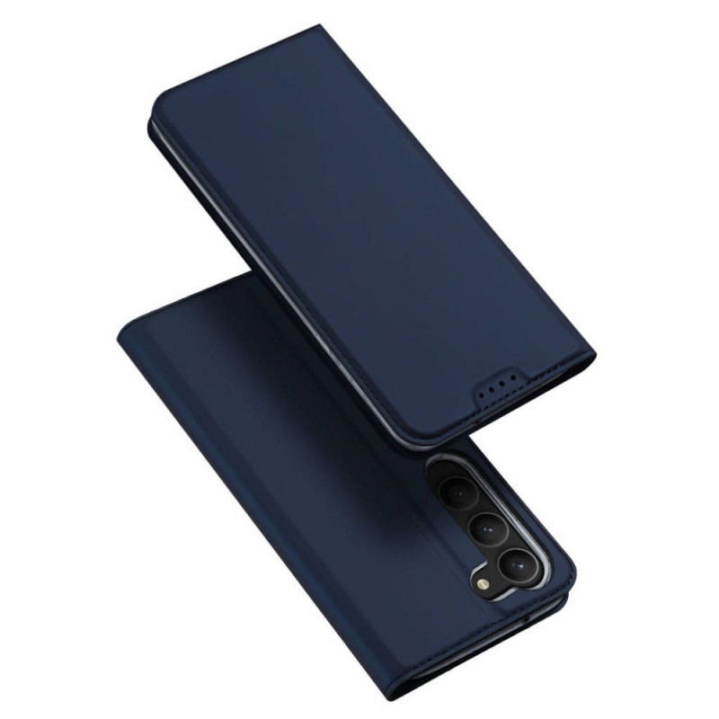 Kryt Dux Ducis LEATHER na Samsung Galaxy S23 5G Modrý