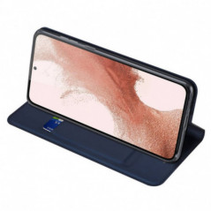 Kryt Dux Ducis LEATHER na Samsung Galaxy S23 5G Modrý