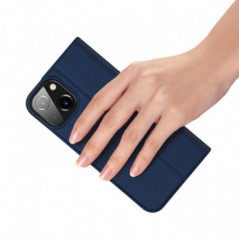 Kryt Dux Ducis LEATHER na Apple iPhone 13 Černý
