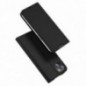 Kryt Dux Ducis LEATHER na Apple iPhone 14 Plus Černý