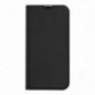 Kryt Dux Ducis LEATHER na Apple iPhone 14 Plus Černý