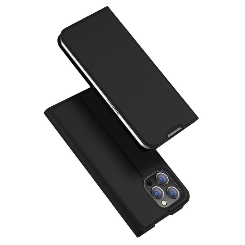 Kryt Dux Ducis LEATHER na Apple iPhone 14 Pro Max Černý
