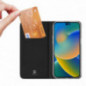 Kryt Dux Ducis LEATHER na Apple iPhone 14 Pro Max Černý