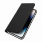 Kryt Dux Ducis LEATHER na Apple iPhone 15 Pro Max Černý