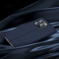 Kryt Dux Ducis LEATHER na Apple iPhone 15 Pro Max Černý