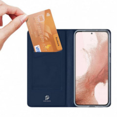 Kryt Dux Ducis LEATHER na Samsung Galaxy S23 Plus 5G Modrý