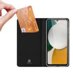Kryt Dux Ducis LEATHER na Samsung Galaxy A34 Černý