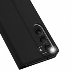 Kryt Dux Ducis LEATHER na Samsung Galaxy S23 Plus 5G Černý