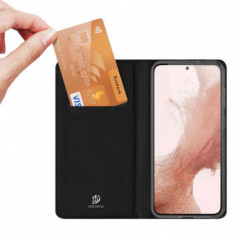 Kryt Dux Ducis LEATHER na Samsung Galaxy S23 Plus 5G Černý