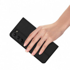 Kryt Dux Ducis LEATHER na Samsung Galaxy S23 Plus 5G Černý