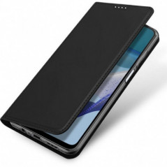 Kryt Dux Ducis LEATHER na Motorola Moto G53 5G Černý