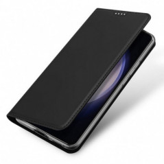 Kryt Dux Ducis LEATHER na Samsung Galaxy S23 FE Černý