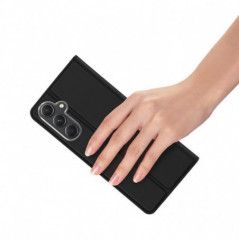 Kryt Dux Ducis LEATHER na Samsung Galaxy S23 FE Černý