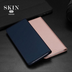 Kryt Dux Ducis LEATHER na Samsung Galaxy S23 FE Modrý