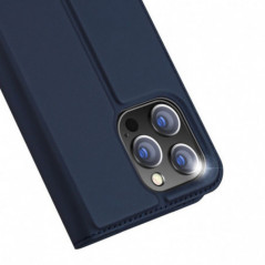 Kryt Dux Ducis LEATHER na Apple iPhone 15 Modrý