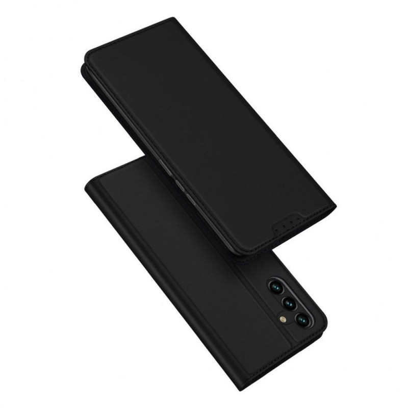 Kryt Dux Ducis LEATHER na Samsung Galaxy A14 LTE Černý
