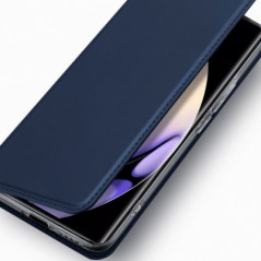 Kryt Dux Ducis LEATHER na Samsung Galaxy A54 Modrý