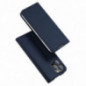 Kryt Dux Ducis LEATHER na Apple iPhone 14 Pro Modrý