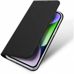 Kryt Dux Ducis LEATHER na Apple iPhone 15 Plus Černý