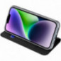 Kryt Dux Ducis LEATHER na Apple iPhone 15 Plus Černý