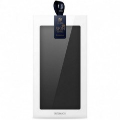 Kryt Dux Ducis LEATHER na Apple iPhone 15 Pro Černý