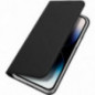 Kryt Dux Ducis LEATHER na Apple iPhone 15 Pro Černý