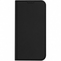 Kryt Dux Ducis LEATHER na Apple iPhone 15 Pro Černý