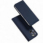 Kryt Dux Ducis LEATHER na Apple iPhone 15 Pro Modrý