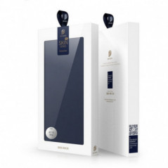 Kryt Dux Ducis LEATHER na Apple iPhone 15 Pro Modrý