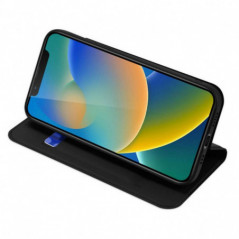 Kryt Dux Ducis LEATHER na Apple iPhone 13 Černý