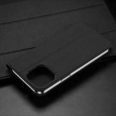 Kryt Dux Ducis LEATHER na Apple iPhone 15 Černý
