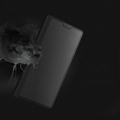 Kryt Dux Ducis LEATHER na Apple iPhone 15 Černý
