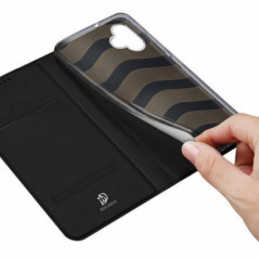 Kryt Dux Ducis LEATHER na Samsung Galaxy A05 Černý
