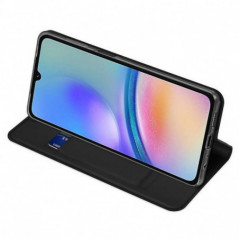 Kryt Dux Ducis LEATHER na Samsung Galaxy A05s Černý