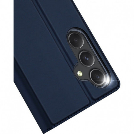 Kryt Dux Ducis LEATHER na Samsung Galaxy A35 Modrý