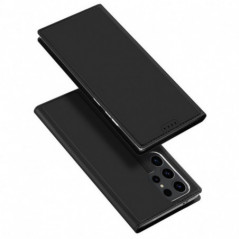 Kryt Dux Ducis LEATHER na Samsung Galaxy S24 PLUS Černý