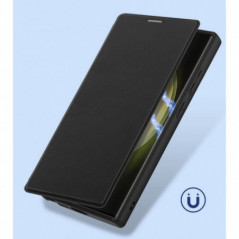 Kryt Dux Ducis LEATHER na Samsung Galaxy S24 PLUS Černý